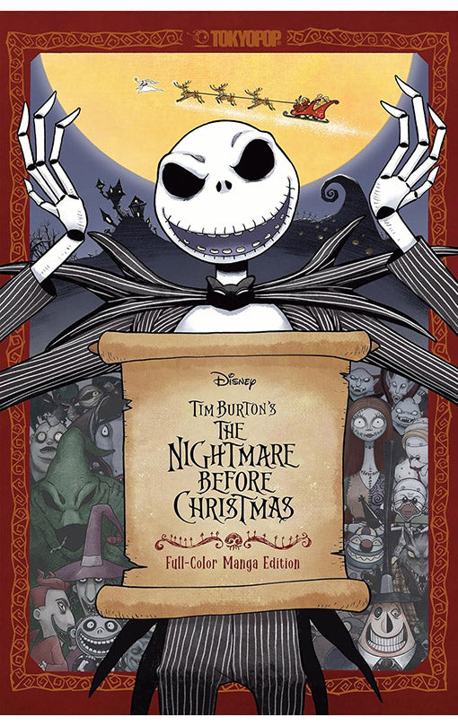 Disney Tim Burton's The Nightmare Before Christmas Full-Color Manga Edition