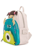 Disney by Loungefly Pixar Monsters INC Boo Mike Sully Cosplay Backpack