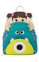 Disney by Loungefly Pixar Monsters INC Boo Mike Sully Cosplay Backpack