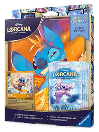 Disney Lorcana TCG Collection Starter Set Stitch Edition DAMAGED PACKAGING