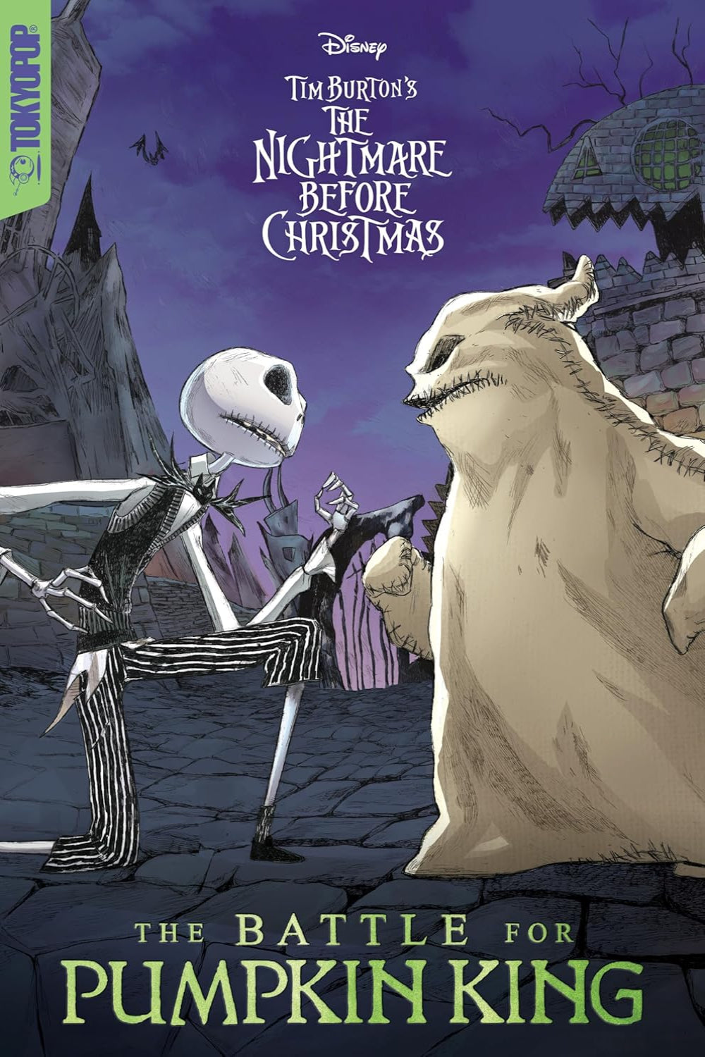 Disney Manga: Tim Burton's The Nightmare Before Christmas - The Battle for Pumpkin King hardcover