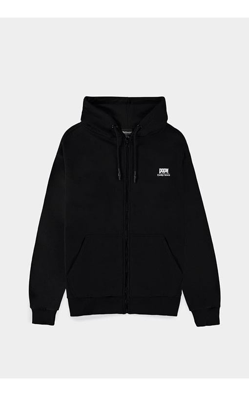 Doom Hoodie Doom Zipper Symbol