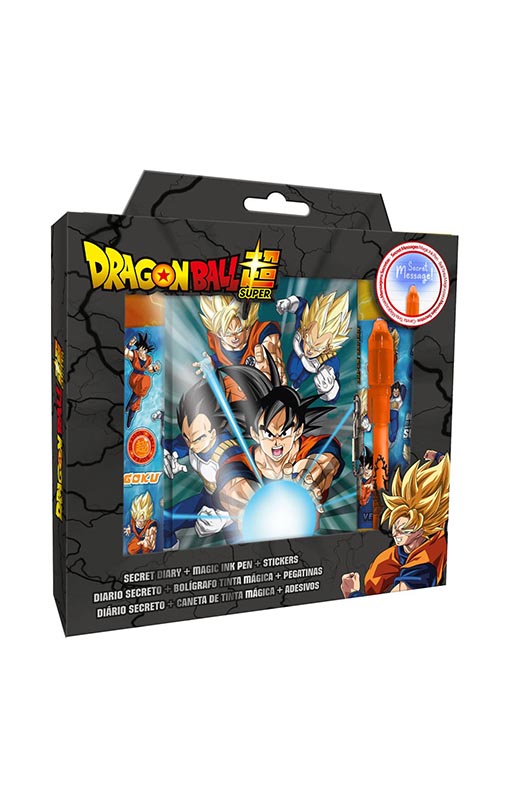 Dragon Ball Secret Diary Set with Lock
