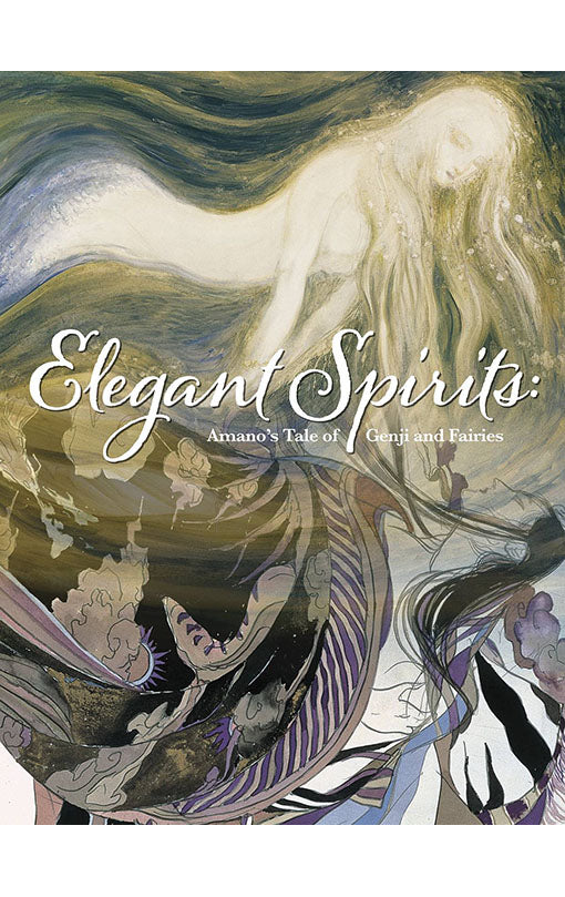 Elegant Spirits Amano's Tale Of Genji and Fairies hardcover