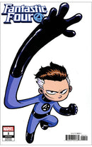 Fantastic Four #1 Skottie Young Connecting Variant