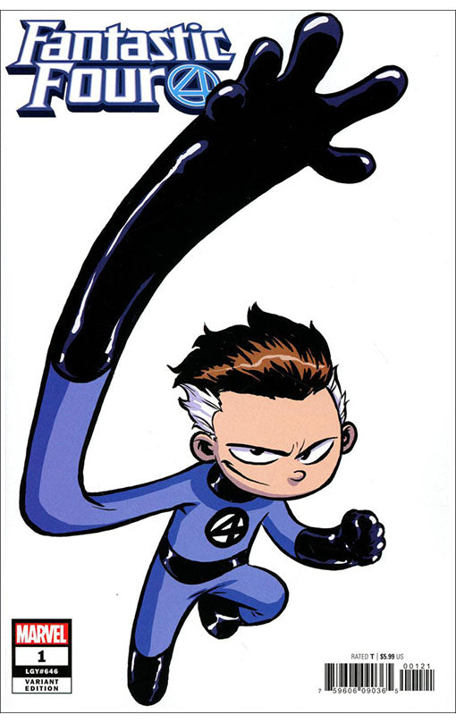 Fantastic Four #1 Skottie Young Connecting Variant