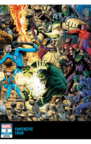 Fantastic Four #2 Arthur Adams Connecting Wraparound Variant