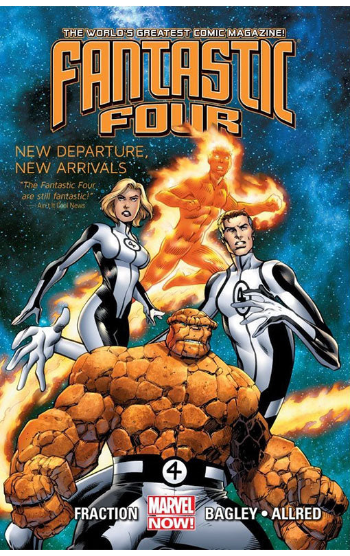 Fantastic Four by Matt Fraction vol 01 New Departure, New Arrivals tp