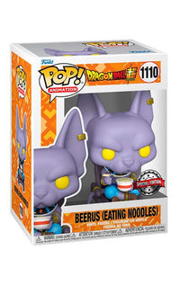 Funko POP! Anime Dragonball Super - Beerus Eating Noodles (#1110) figure