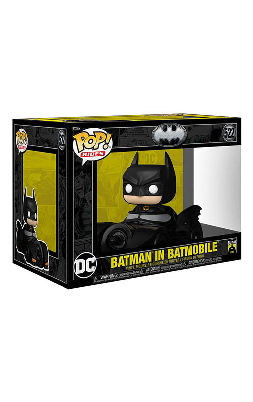 Funko POP! Batman 85th Anniversary Deluxe – Batman with Batmobile (#522) figure