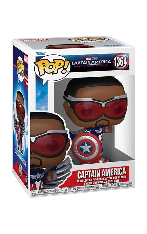 Funko POP! Captain America Brave New World - Captain America (#1364) figure