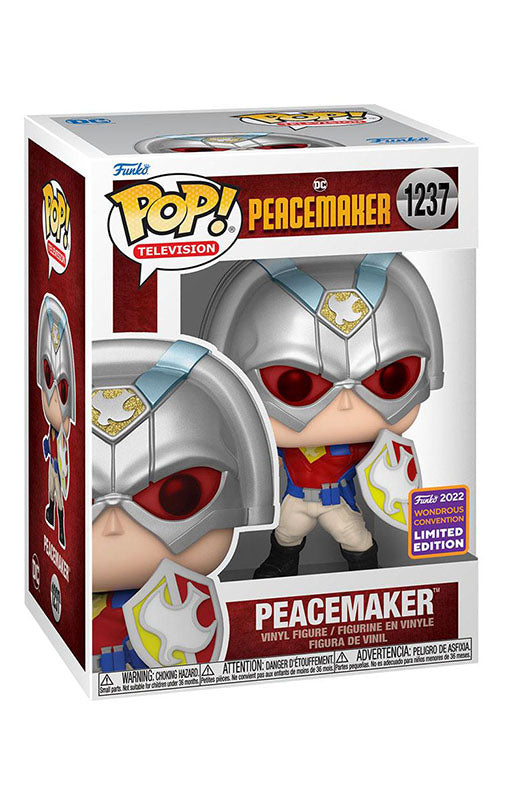 Funko POP! DC Comics Peacemaker w/Shield (WonderCon 2022 Exclusive) (#1237) figure