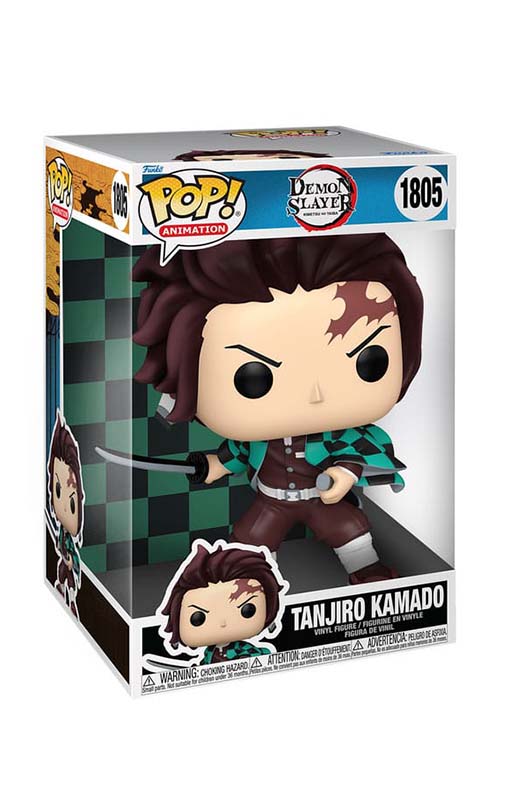 Funko POP! Demon Slayer – Tanjiro Super Sized Jumbo (#1805) figure