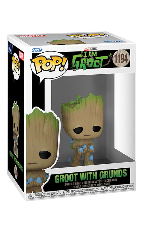 Funko POP! I Am Groot - Groot w/ Grunds (#1194) figure