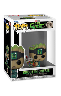 Funko POP! I Am Groot - Groot PJs w/book (#1193) figure
