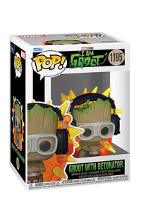 Funko POP! I Am Groot - Groot w/ detonator (#1195) figure