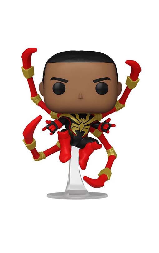 Funko POP! Marvel Spider-Man Miles Iron Spider (#1448) figure Special Edition CHASE