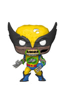 Funko POP! Marvel Zombies - Wolverine #662 (GLOW IN THE DARK) figure DAMAGED PACKAGING