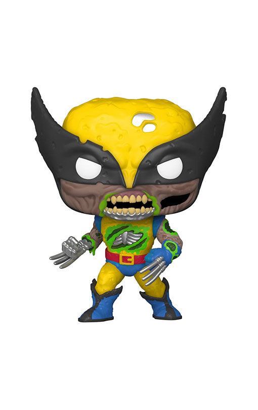 Funko POP! Marvel Zombies - Wolverine #662 (GLOW IN THE DARK) figure DAMAGED PACKAGING