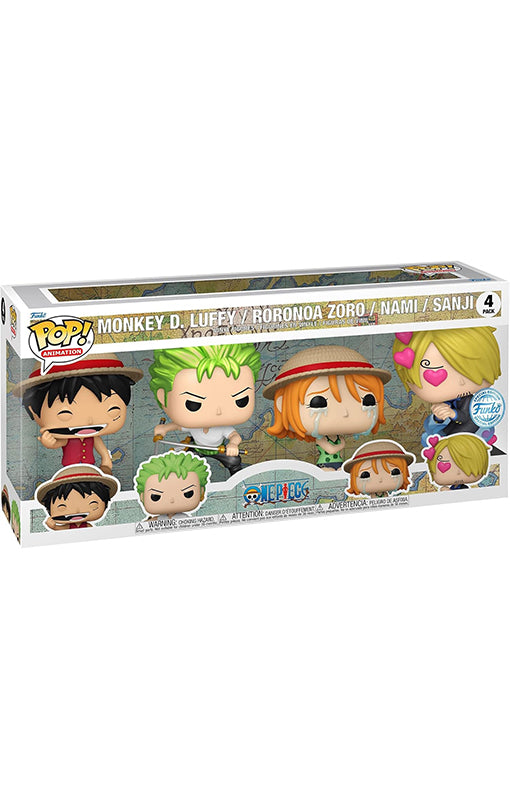 Funko POP! One Piece - 4-Pack Refresh 4PK(EMEA) figure