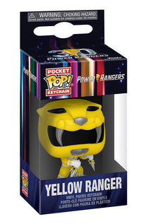 Funko POP! Power Rangers 30th - Yellow Ranger keychain