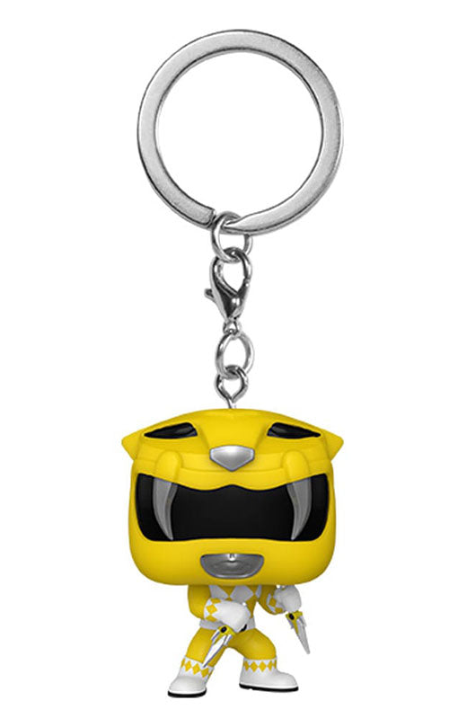 Funko POP! Power Rangers 30th - Yellow Ranger keychain