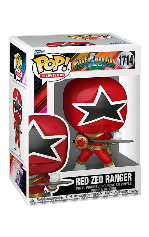 Funko POP! Power Rangers ZEO - Red Ranger (#1714) figure