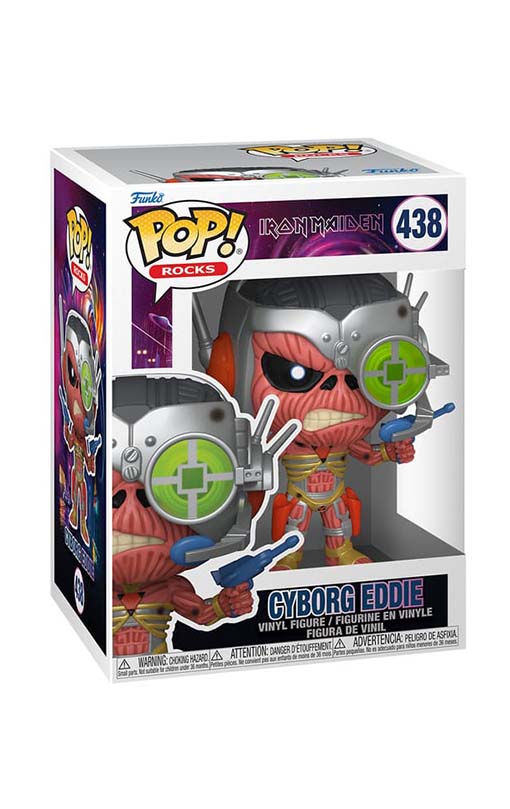 Funko POP! Rocks Iron Maiden Cyborg Eddie (#438) figure
