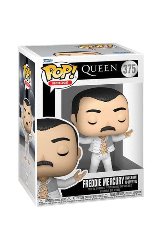 Funko POP! Rocks – Queen Freddie Mercury (I was born to love you) (#375) figure