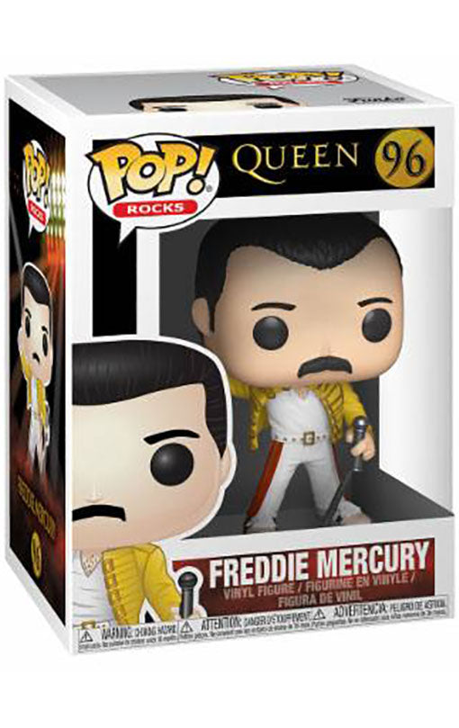 Funko POP! Queen – Freddie Mercury Wembley 1986 (#96) figure