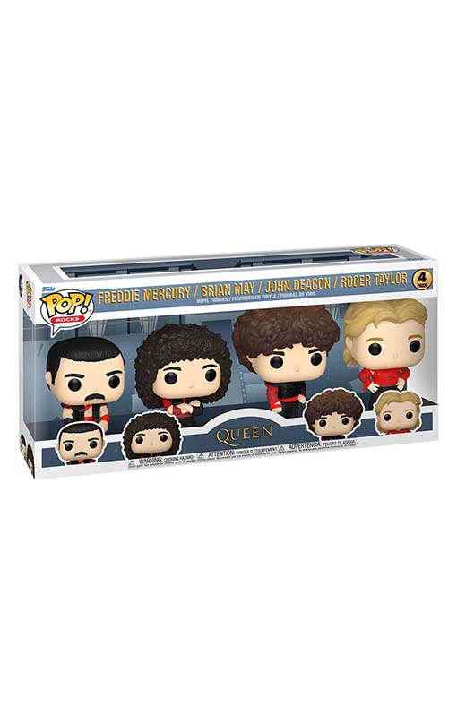 Funko POP! Rocks – Queen Radio Gaga 4-Pack
