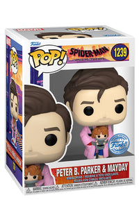 Funko POP! Spider-Man Across the Spider-Verse - Peter B. Parker & Mayday (#1329) figure