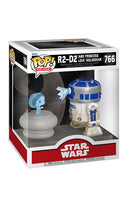 Funko POP! Star Wars Deluxe – R2D2 with Leia (#766) figure