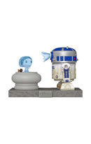 Funko POP! Star Wars Deluxe – R2D2 with Leia (#766) figure
