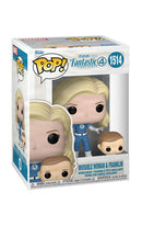 Funko POP! The Fantastic Four First Steps - Invisible Woman & Franklin (#1514) figure