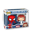 Funko POP! 2-Pack Superhero Couples- Spider-man & MJ 9 cm