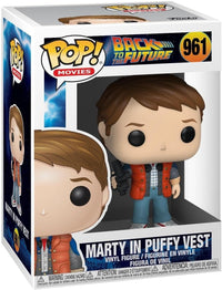 Funko POP! Back to the Future - Marty in Puffy Vest (#961) figure