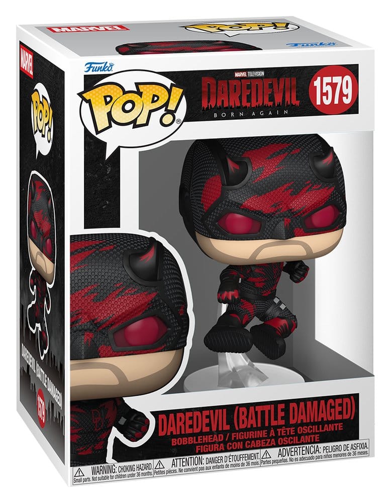 Funko POP! Daredevil Born Again - Daredevil (Battle Damaged) (#1579) figure