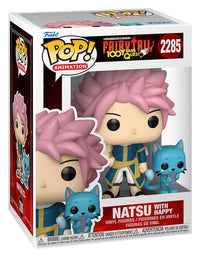 Funko POP! Fairy Tail-100 Years Quest - Natsu & Happy (#2285) figure
