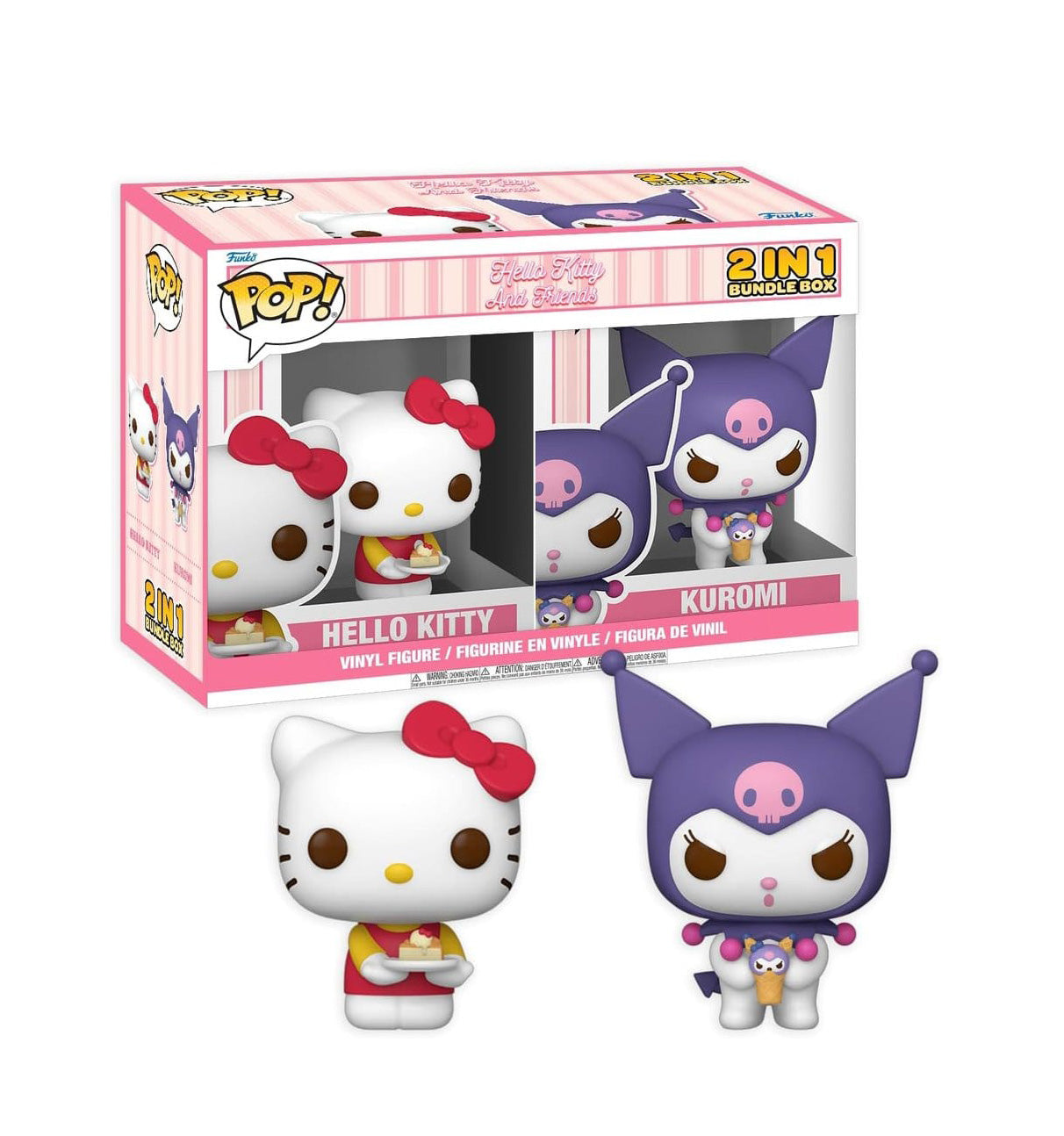 Funko POP! Hello Kitty Exclusive Box Hello Kitty & Kuromi - Assembled figures