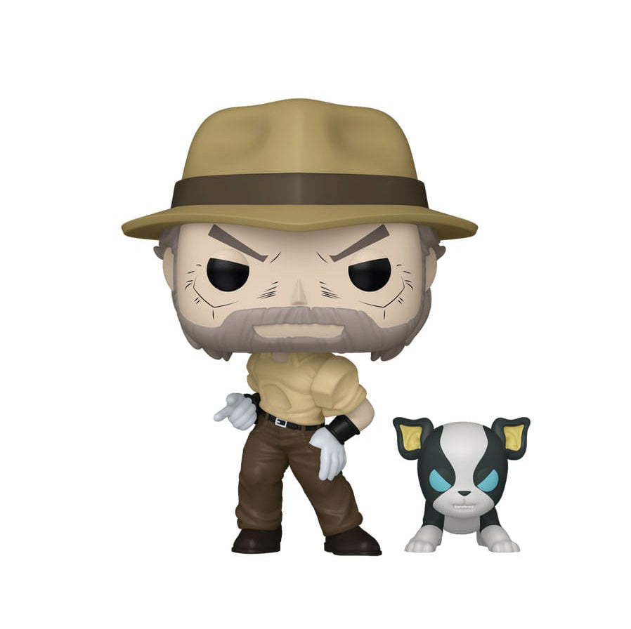 Funko POP! JoJo´s Bizarre Adventure –  Joseph Joestar with Iggy (#2146) figure