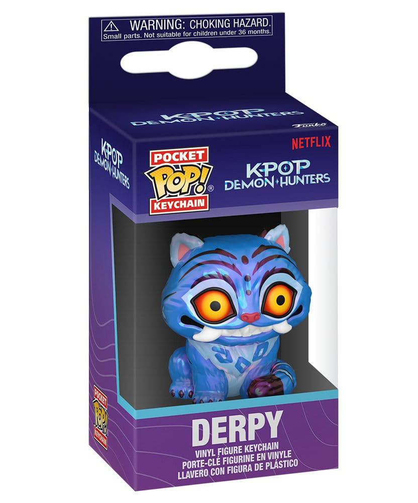 Funko POP! KPop Demon Hunters - Derpy keychain