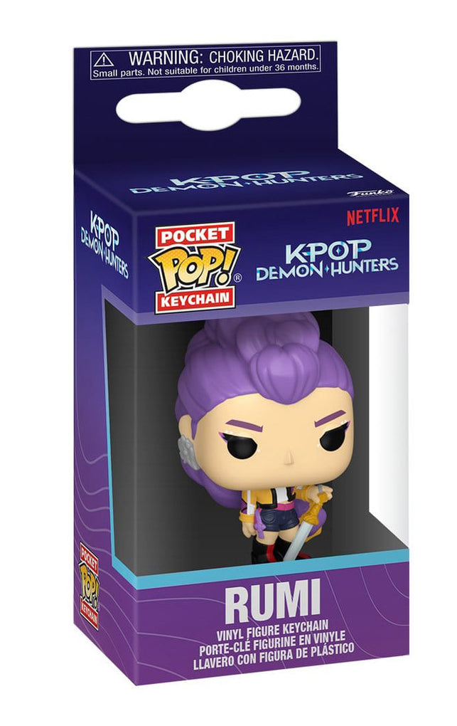 Funko POP! KPop Demon Hunters - Rumi keychain