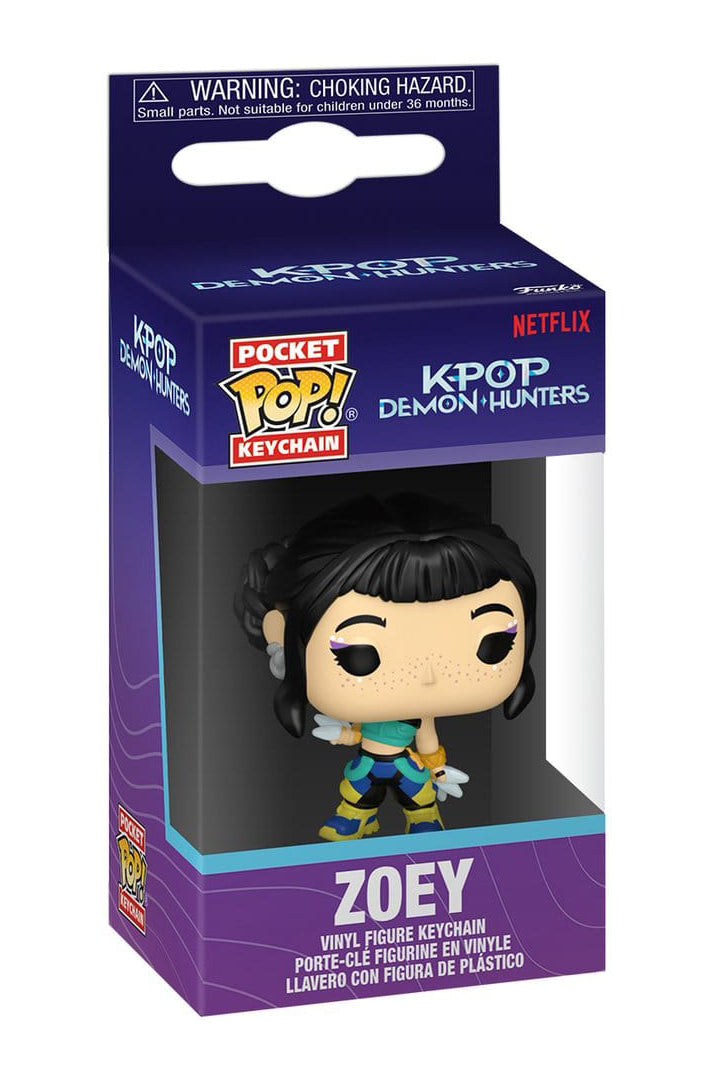 Funko POP! KPop Demon Hunters - Zoey keychain