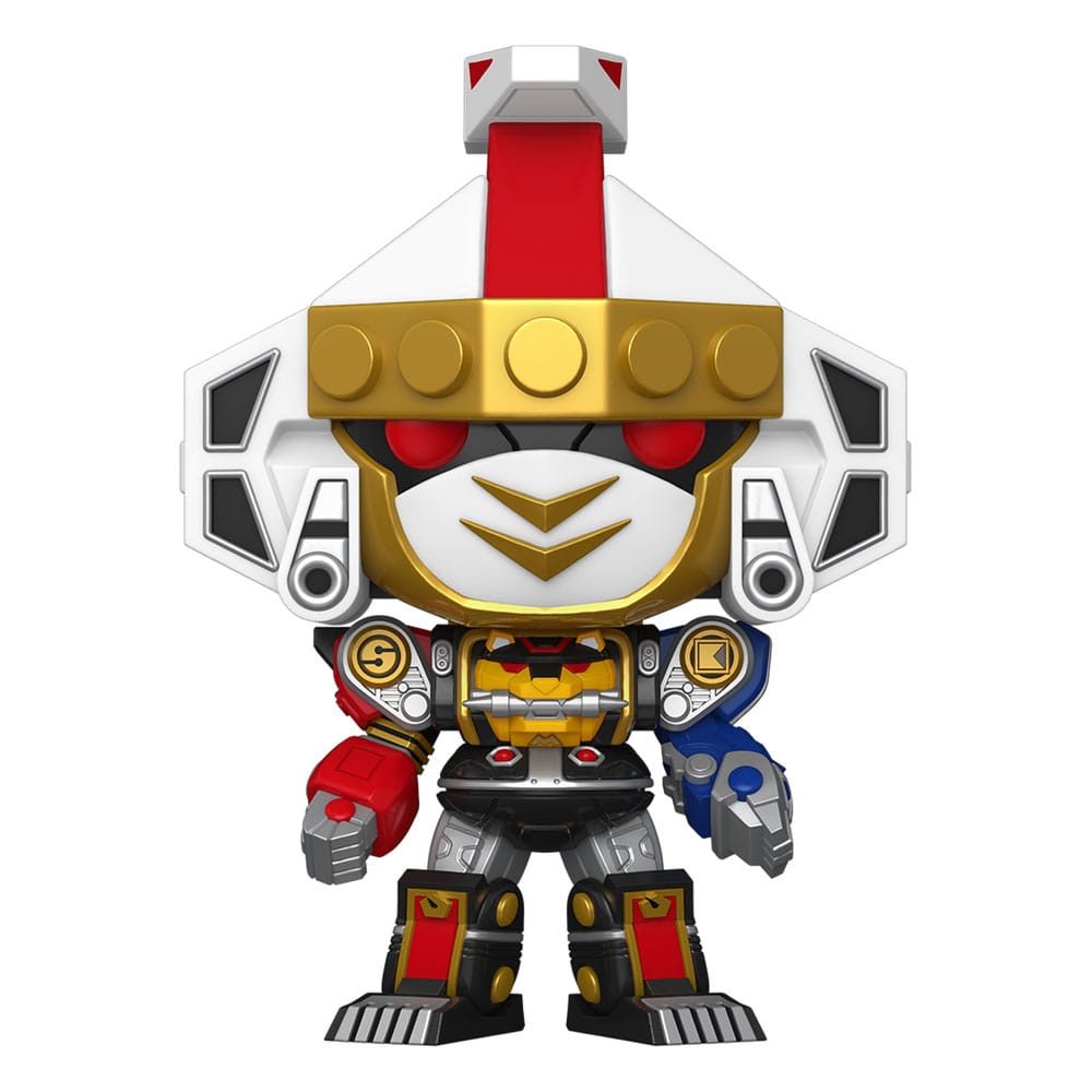 Funko POP! Super Sized Mighty Morphin Power Rangers The Movie - Ninja Megazord (Metallic) (#1783) figure