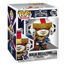 Funko POP! Super Sized Mighty Morphin Power Rangers The Movie - Ninja Megazord (Metallic) (#1783) figure