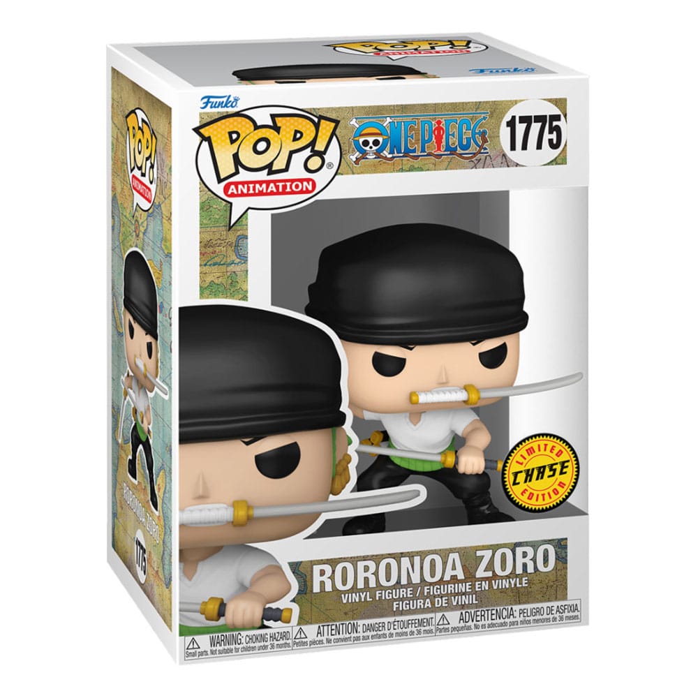 Funko POP! One Piece - Roronoa Zoro (#1775) CHASE figure