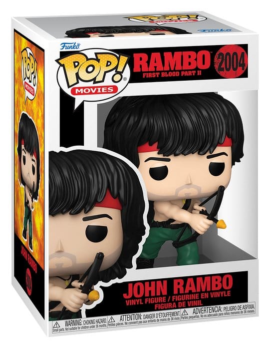 Funko POP! Rambo Fist Blood Part II - John Rambo (#2004) figure