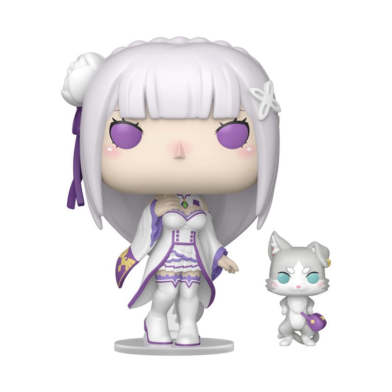 Funko POP! Re:Zero - Emilia with Puck (#2112) figure