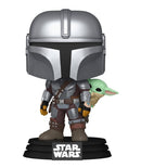Funko POP! Star Wars: The Mandalorian and Grogu - The Mandalorian with Grogu (#818) figure